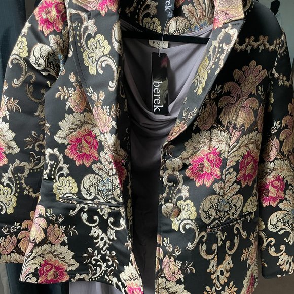 Smokey Grey Rose Petal Dress - Picture 6 of 11